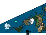 Rocket McGee Dymaxion Map Mural